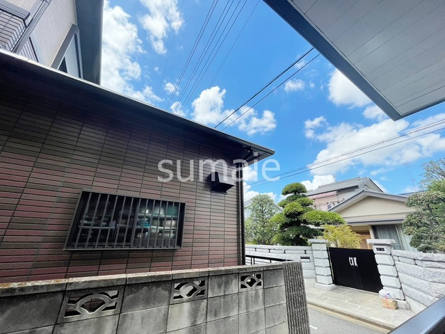 プレミール上木崎　Aの展望|バルコニーからの景色です。
