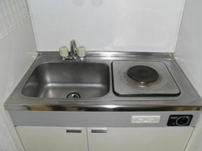 板橋区大谷口北町のアパートのキッチン