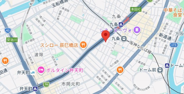 Do九条1の地図