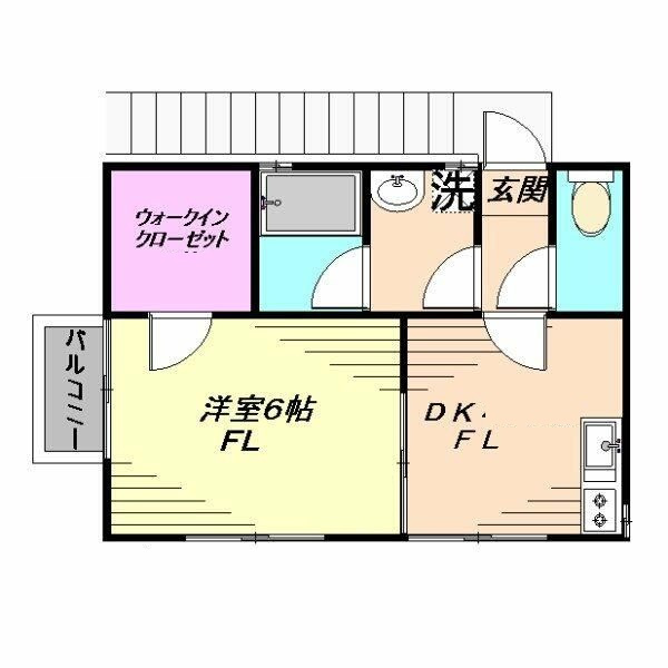 アネックスＯＧＲの間取り|間取りです。