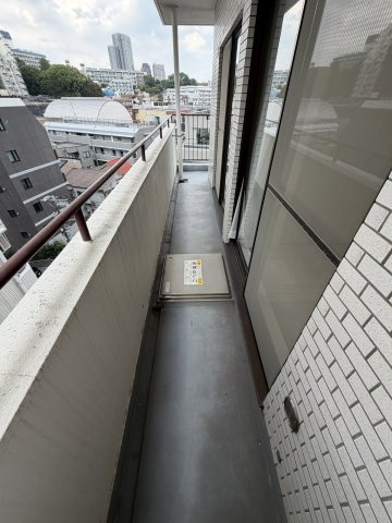 マートルコート中目黒のバルコニー