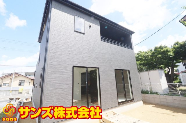 郡山市台新１丁目　　　１号棟　　　開成小学校、郡山第１中学区の外観|南西側から見た外観♪