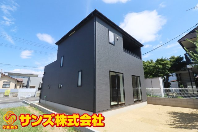 郡山市台新１丁目　　　１号棟　　　開成小学校、郡山第１中学区の外観|南西側から見た外観♪