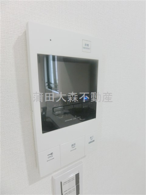 COCOCUBE鵜の木の設備|TVモニター付きオートロック