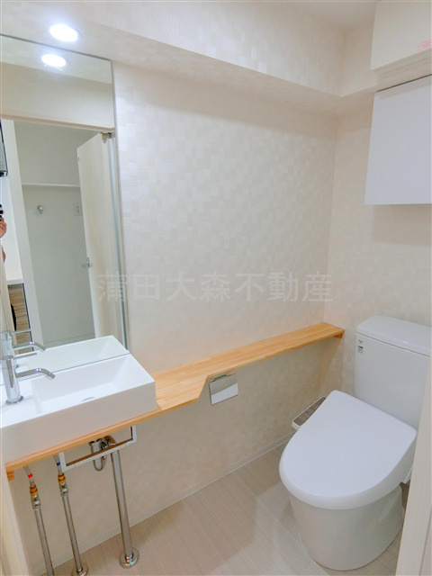 COCOCUBE大森本町の洗面所
