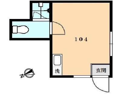 杉並区荻窪３丁目のアパートの間取り