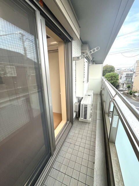 ゲインズヴィル１号館のバルコニー