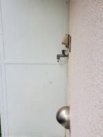室外洗濯機置き場