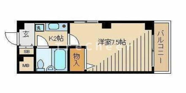 【間取り】 | 廣神ハーモニーマンション