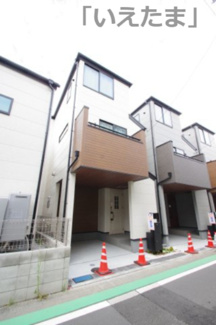 【外観】 | 【仲介手数料無料！万円府中市南町4丁目　新築戸建て（全3棟）1号棟　4280万円 | 1号棟