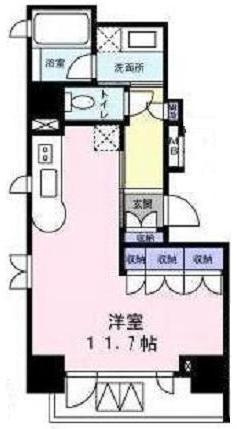 グリーンヒル麻布十番の間取り|間取図