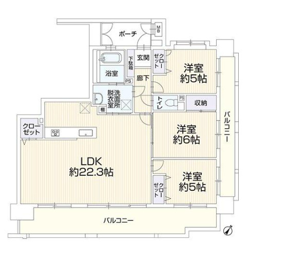 【間取り】 | シティライフ山王公園南☆仲介手数料無料☆