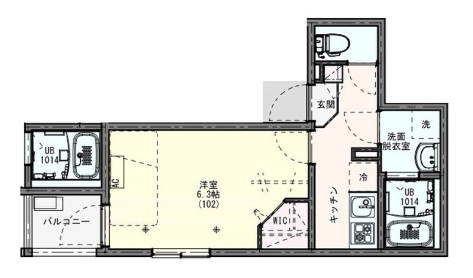 KLEIS梅島の間取り