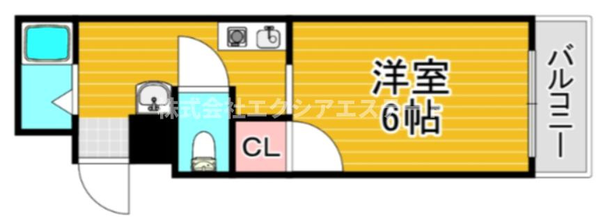 パールシティマンション玉出の間取り