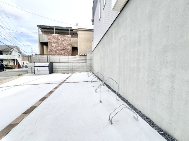 サクラノキタのその他共用部分|駐輪場あります。