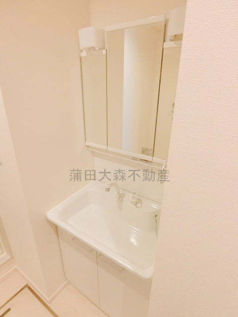 メゾンTSUCHIYAの洗面所|洗面脱衣所　独立洗面台