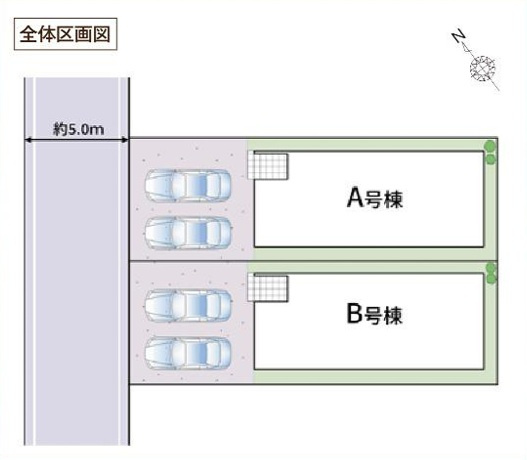 千葉市美浜区幕張西１丁目７７６６番の区画図