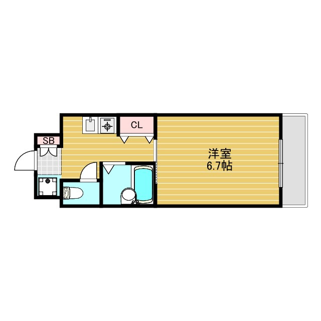 エクセレント上新11の間取り