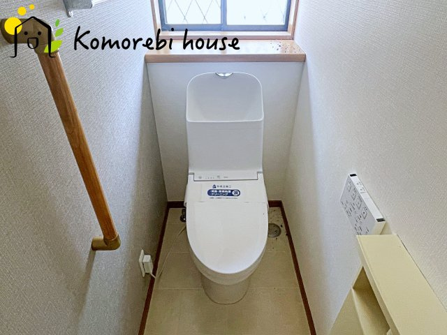 桶川市上日出谷　中古戸建のトイレ|シンプルで使いやすいトイレです