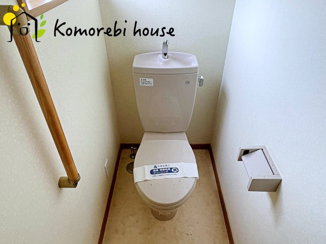 桶川市上日出谷　中古戸建のトイレ|清潔感のあるトイレです