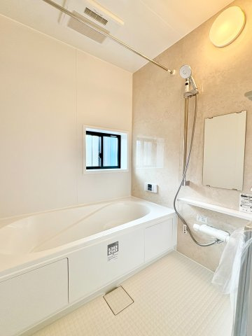 川越市中台元町１丁目の新築一戸建の浴室|※浴室暖房換気乾燥器つき