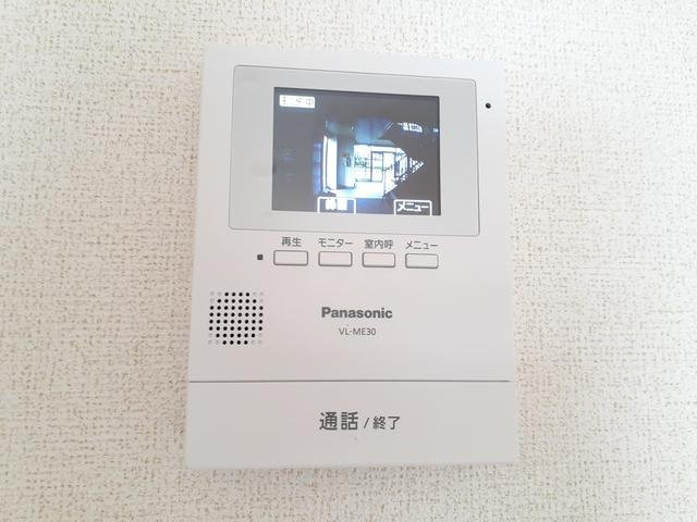 ハーヴェスト　２１のセキュリティ|来訪者の顔が見えるモニターホン付き