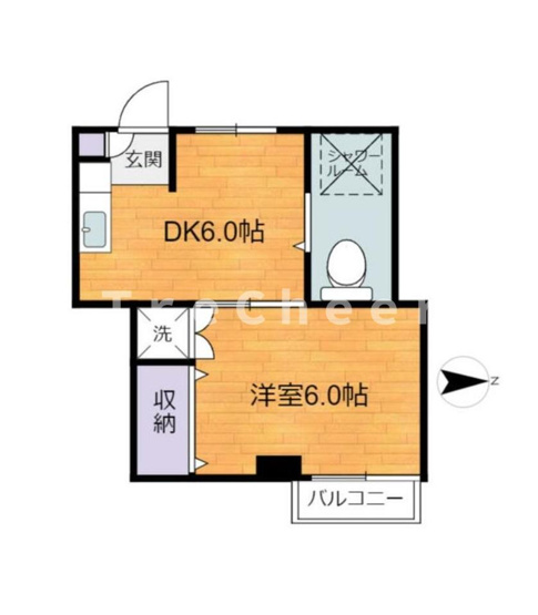 【間取り】 | 芙蓉コーポ
