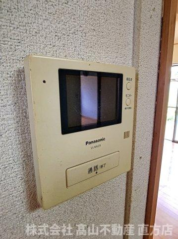 直方市大字感田のテラスのセキュリティ