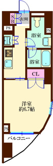 【間取り】 | パシフィックコート中延