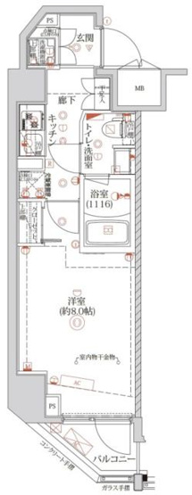 【間取り】 | クオリタス蒲田