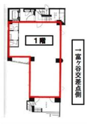 渋谷区上原１丁目の店舗事務所