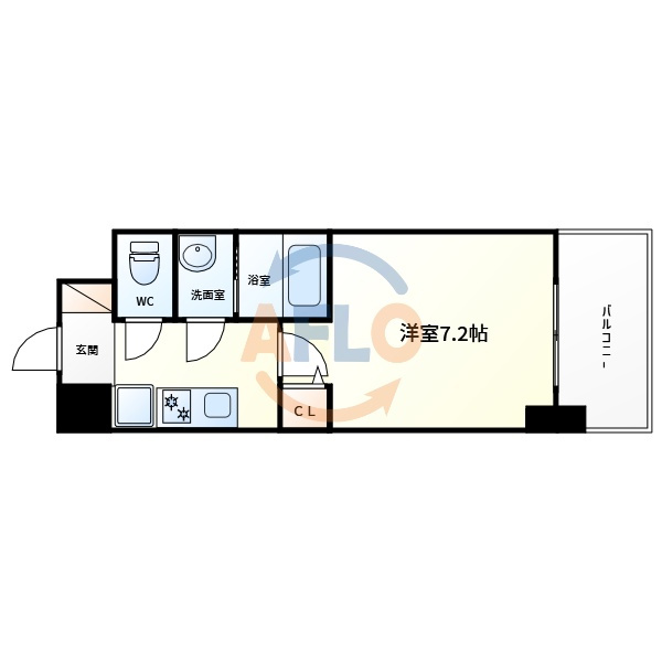 エスリードコート阿倍野昭和町の間取り|エスリードコート阿倍野昭和町　間取り