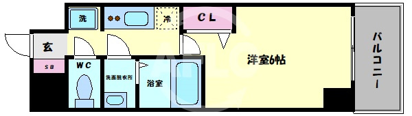 スプランディッド天王寺パークサイドの間取り|スプランディッド天王寺パークサイド　間取り