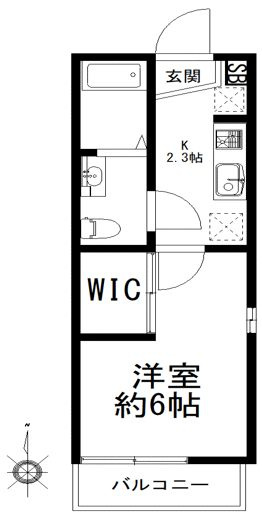 フロレゾン目黒原町の間取り