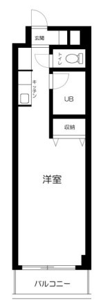 市川市行徳駅前４丁目の賃貸マンションの間取り