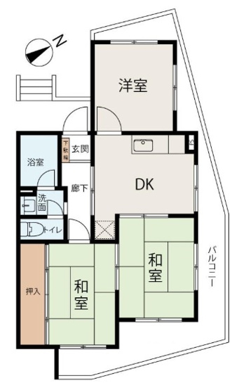 【間取り】 | ビラユニオン垂水