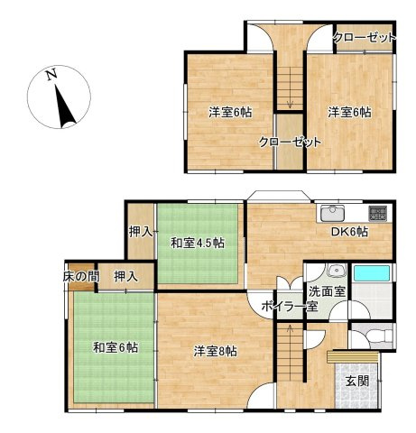 八戸市高州2丁目の間取り