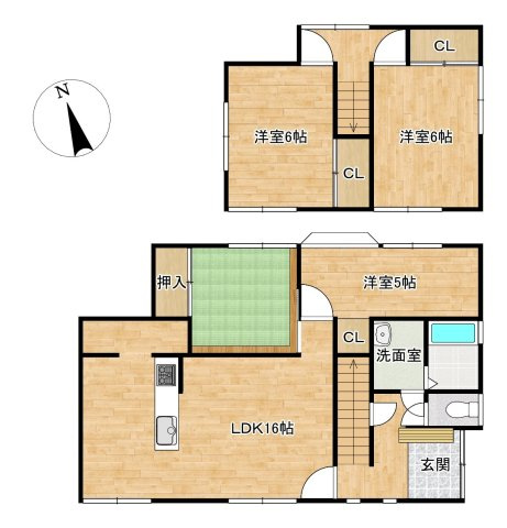 八戸市高州2丁目の間取り|【リフォーム中】リフォーム予定間取図です。