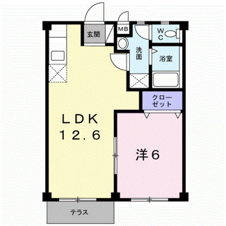 【間取り】 | ステイタス月隈Ⅱ