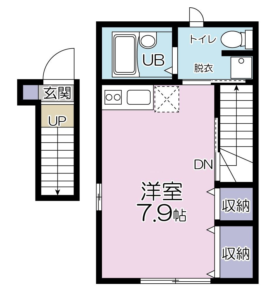 エスパーダ下高井戸 の間取り|間取りです。