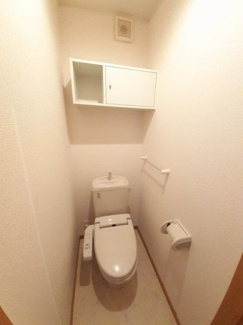 【トイレ】 | サンリットスクエアＡ | 清潔感のあるトイレです