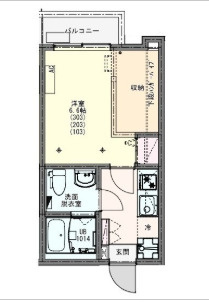   KEIAI RESIDENCE 東大宮の間取り