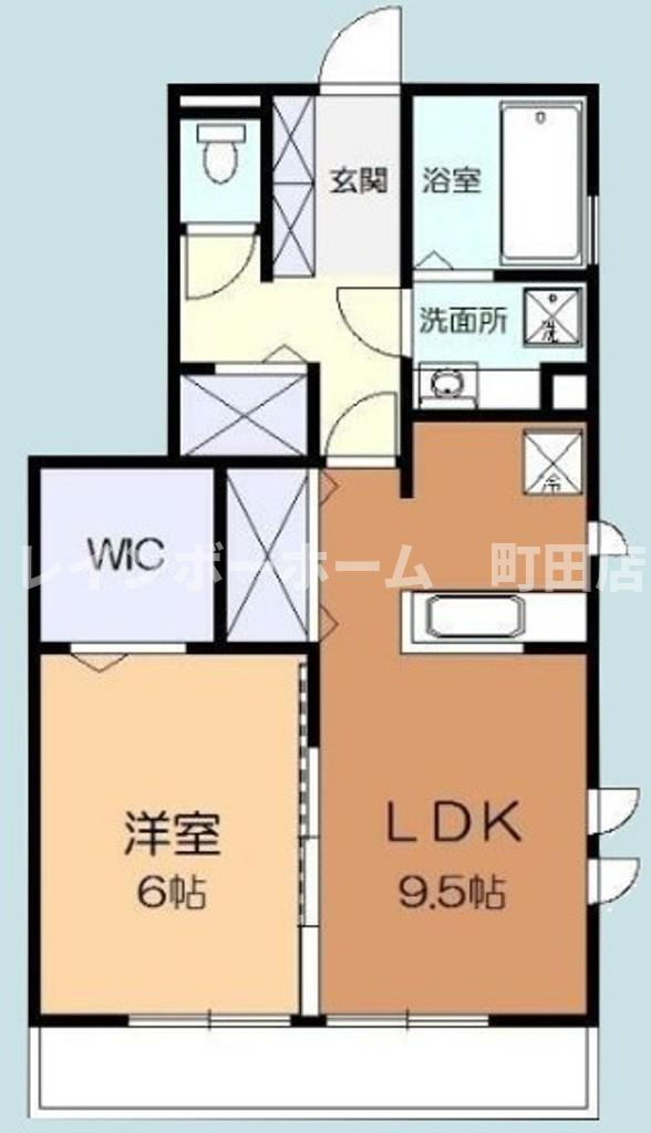 上鶴間ハウス※初期費用分割後払いサービス利用可能物件の間取り