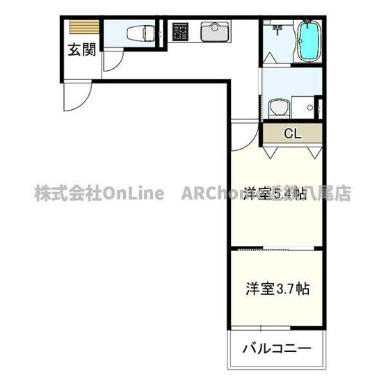 【間取り】 | ヴェルメゾン加美東