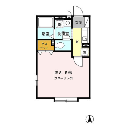 レセンテN・Tの間取り