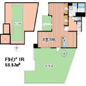 リバープレイス梅田北の間取り|リバープレイス梅田北　間取り