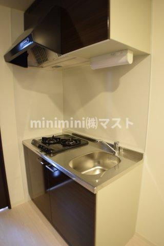 大阪市大正区三軒家東１丁目の賃貸マンションのキッチン