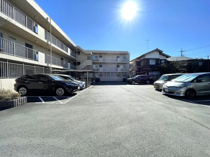 ウィステリア浅間の駐車場