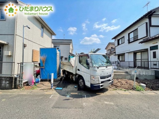 北本市中丸2丁目82番　新築戸建　ハートフル01の外観|※空はAIで加工してあります
