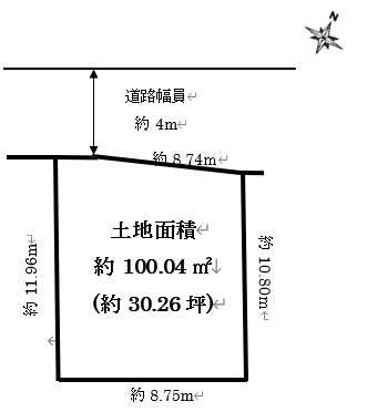 伊丹市中野北1丁目　土地